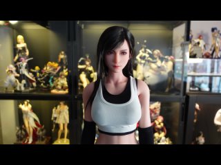 [part 1] maybe my wife will leave, sgd studio tifa unboxing, review, 1 2 scale silicone figure tifa