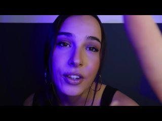 darklite asmr ~ asmr giving you a very tingly face massage (gloves, light triggers, plucking, face touching..)